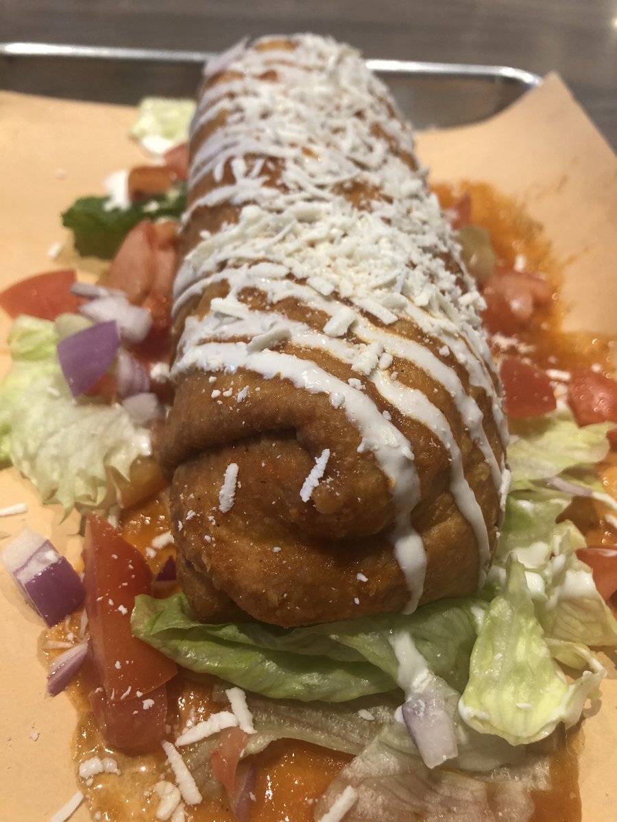 Smoked brisket chimichanga! Crazy good! Maybe my new fav!