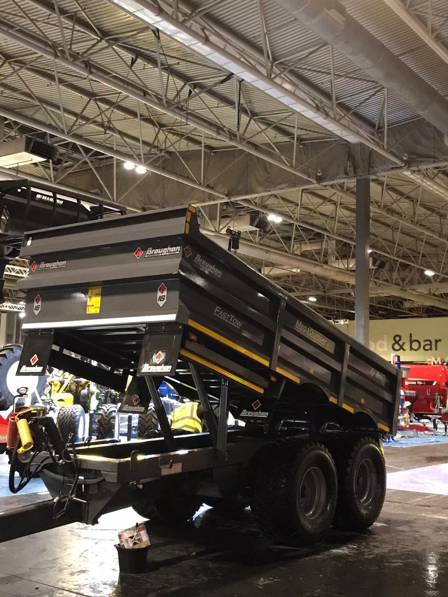 BroughanTrailer's tweet photo. @broughantrailer stand nearly ready to go - hall 6, stand 6. LAMMA 2020 takes please Tuesday & Wednesday next week, free to attend & free to park #lamma2020 #broughan #broughantrailers #irelandspremiertrailermanufacturer #marketleader #grtmachinery #wherequalitycomesfirst https://t.co/jPBbQ4mqsG
