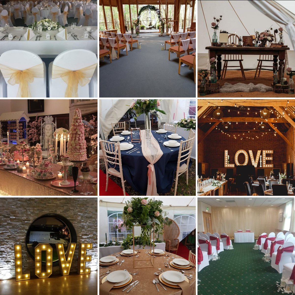 Wedding decor hire and venue styling across norfolk, suffolk and cambs. #sbs #wedding #WeddingPlanning #weddingdecor #weddinghire