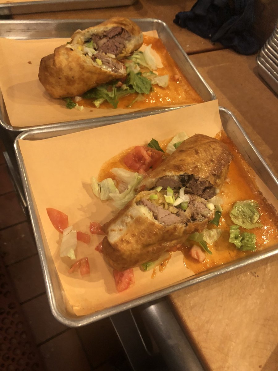 Our military ordered 5 Chimichangas! #happyguys