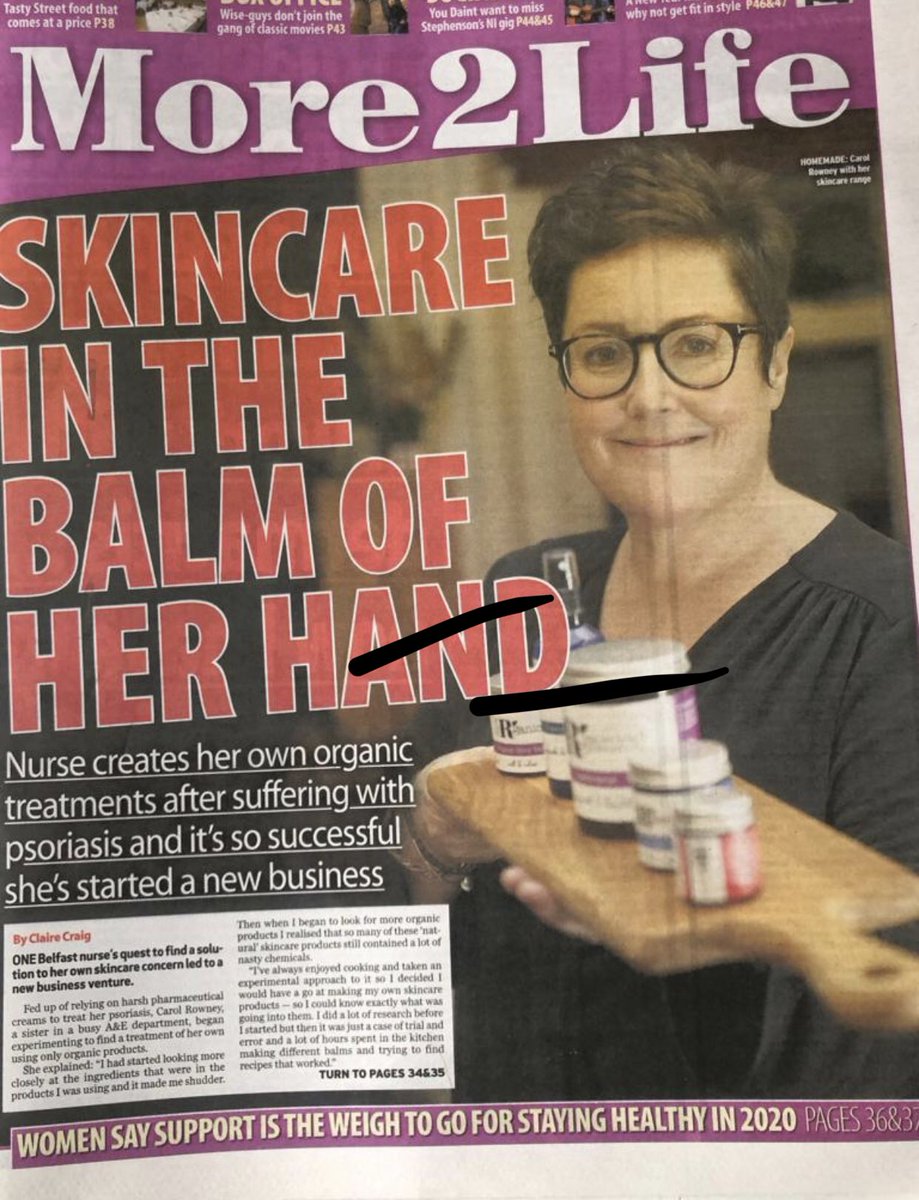 rowney_andy's tweet photo. When you step out of WiFi free bliss  to this fab article in the Sunday Wife   . Great to see the hard work and dedication gaining some momentum . So chuffed for @mrsRganics https://t.co/Fn3toYFXGV