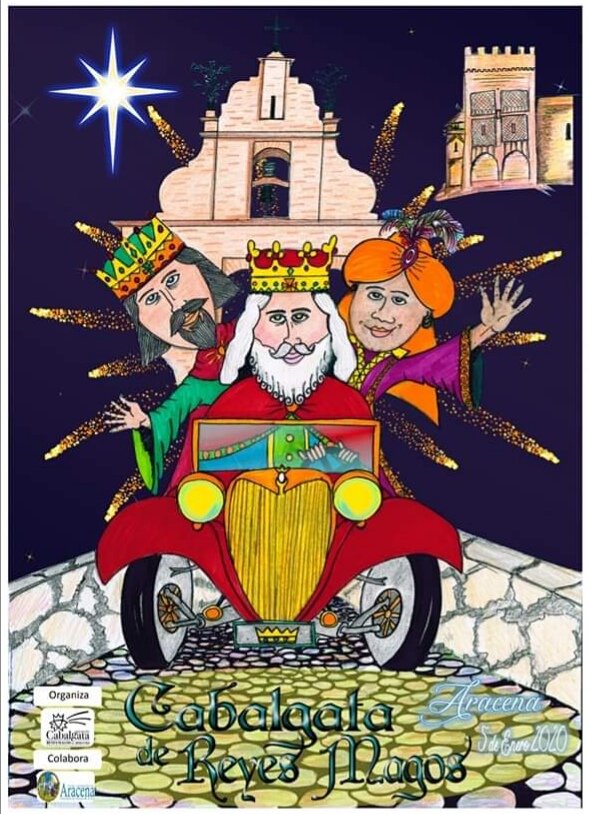 Esta noche los #ReyesMagos llegan a #Aracena #Huelva cargados de regalos 👑🎁 el cortejo de la Cabalgata dará comienzo a partir de las 19:30 h. saliendo del Pabellón Ferial muy cerca de nuestro #Restaurante #Bodega #delTintoalOdiel 🎉🎁 Disfrutad como niños. #Turismo #Tradición