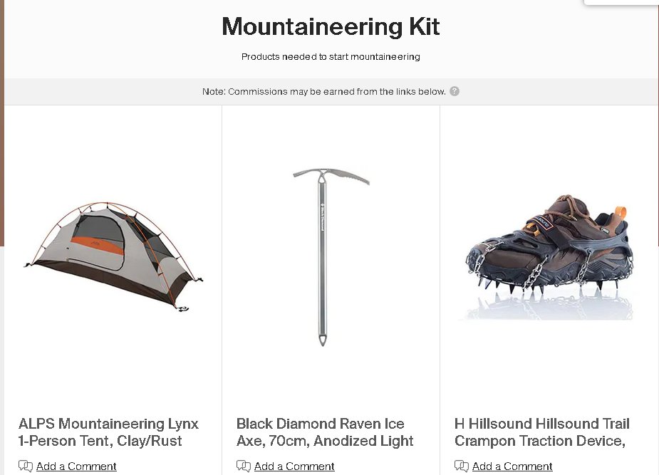 LynnDrew19's tweet image. Like alpinism and mountaineering check this Kit kit.co/rictimm/mounta… 
#alpinismo #mountaineering