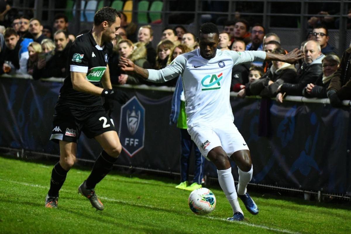 SystemFoot's tweet photo. [#CoupeDeFrance🇫🇷] #Angers dispose de #Dieppe 1-3 !

⚽️ #Nkeng 86’

⚽️ #Thomas 68’
⚽️⚽️ #Capelle 84’ 90’+4

#FCDSCO https://t.co/aVSmlUSEaM