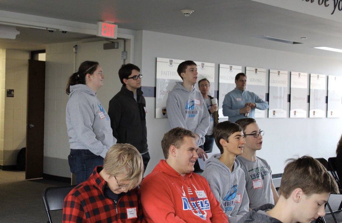 Great to see our alum, mentors, and current team members today at kickoff. It was an amazing start to a new season! To see what we are up to this season, check out our website! Link in bio. #infiniterecharge #rebellikeagirl #bearebel #frcrobotics