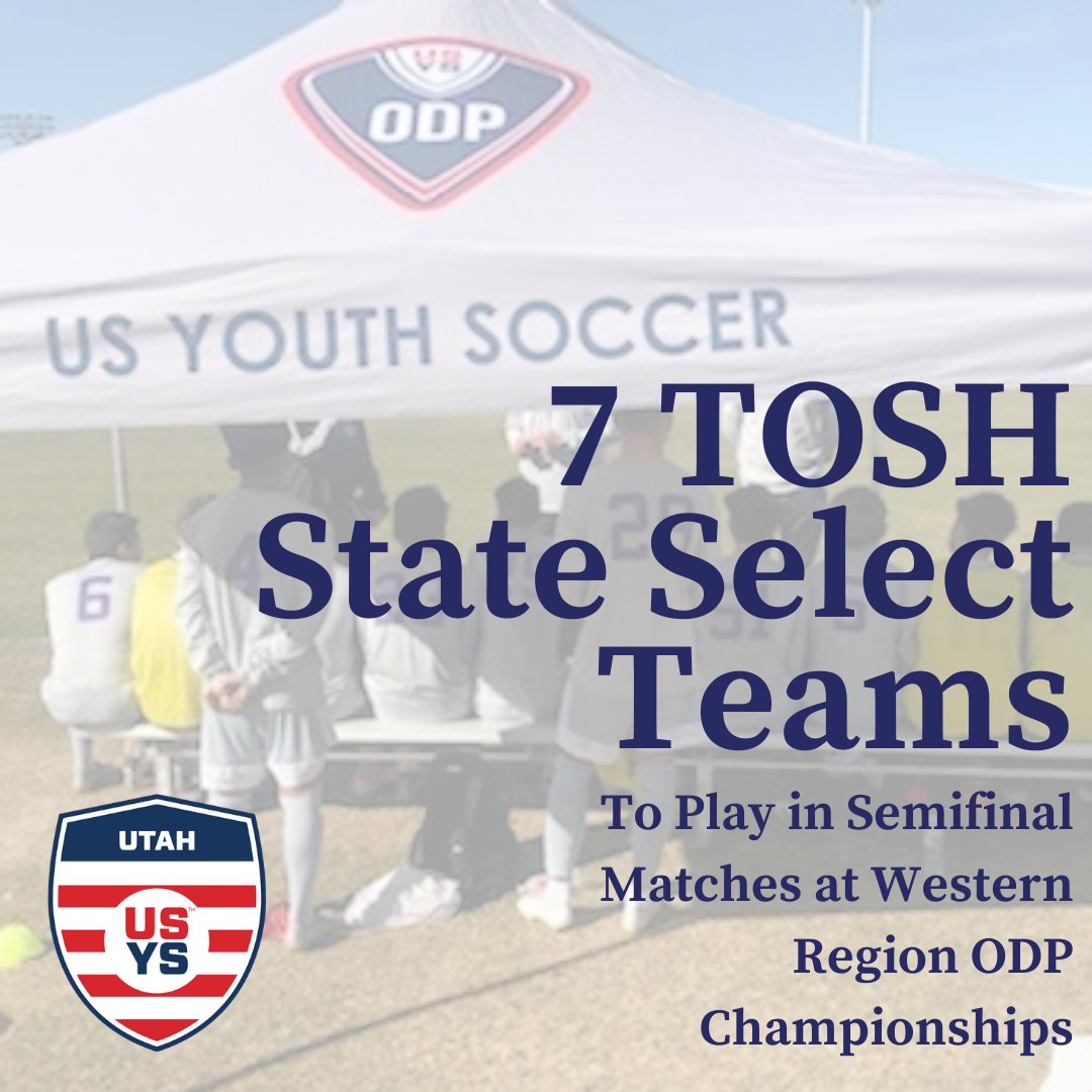 UtahYouthSoccer's tweet photo. 7 of our 10 @IntermtnTOSH State Select Teams representing UT at Western ODP Championships in AZ are playing today in sf matches! 
Help Wish Them LUCK!!

Semifinal Matches:
G03 vs NV
B07 vs Cal-S
B06 vs AZ
B04 vs WA
G04 vs WA
B03 vs WA
B05 vs Cal-S

#TheBeaUTAHfulGame @usysodp https://t.co/fIWmqPS1LQ