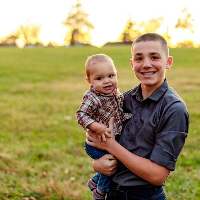 Landon and Uncle Hewitt always have a good time together!
