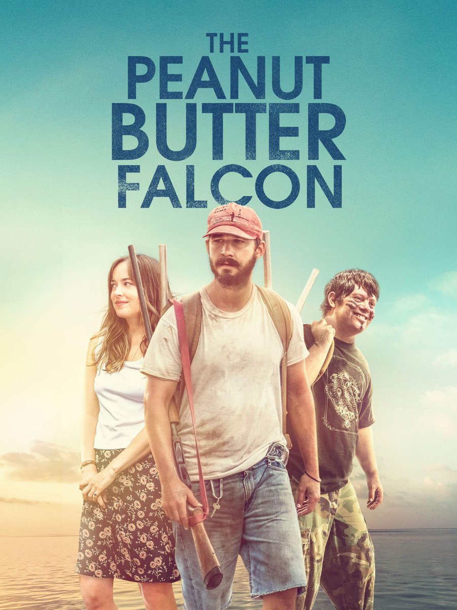 KyleSharp19's tweet photo. Today’s #SundayRec is The Peanut Butter Falcon.
Two things I love: Wrestling and Dakota Johnson so this movie was designed to hit my pleasure centres but I was still blown away by how deeply kind this movie is. A modern Huck Finn, that is the definition of “feel good movie” https://t.co/U9hrJQDq63