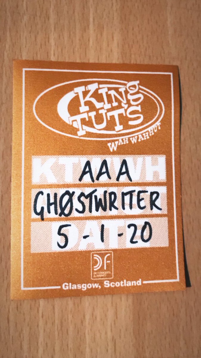 🔥 <a href="/kingtuts/">King Tut's Wah Wah Hut</a> tonight! 🔥 Doors at half 8! Buzzing on this one.