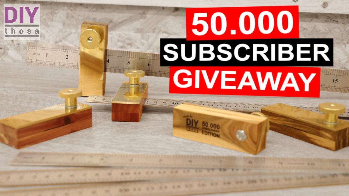 Thosa_YouTube's tweet photo. 50.000 Subscriber Giveaway
.
Just visit my Website and fill out the form.
.
thank you and good luck
.
.
.
#thosa #youtube #instagram #tellonym #followme #diy
#website #workshop #faq #aboutme #contact #anonym #subscriber #giveaway #gift #lottery #thankyou #abonnenten #woodworking https://t.co/ysQSiaxPXd