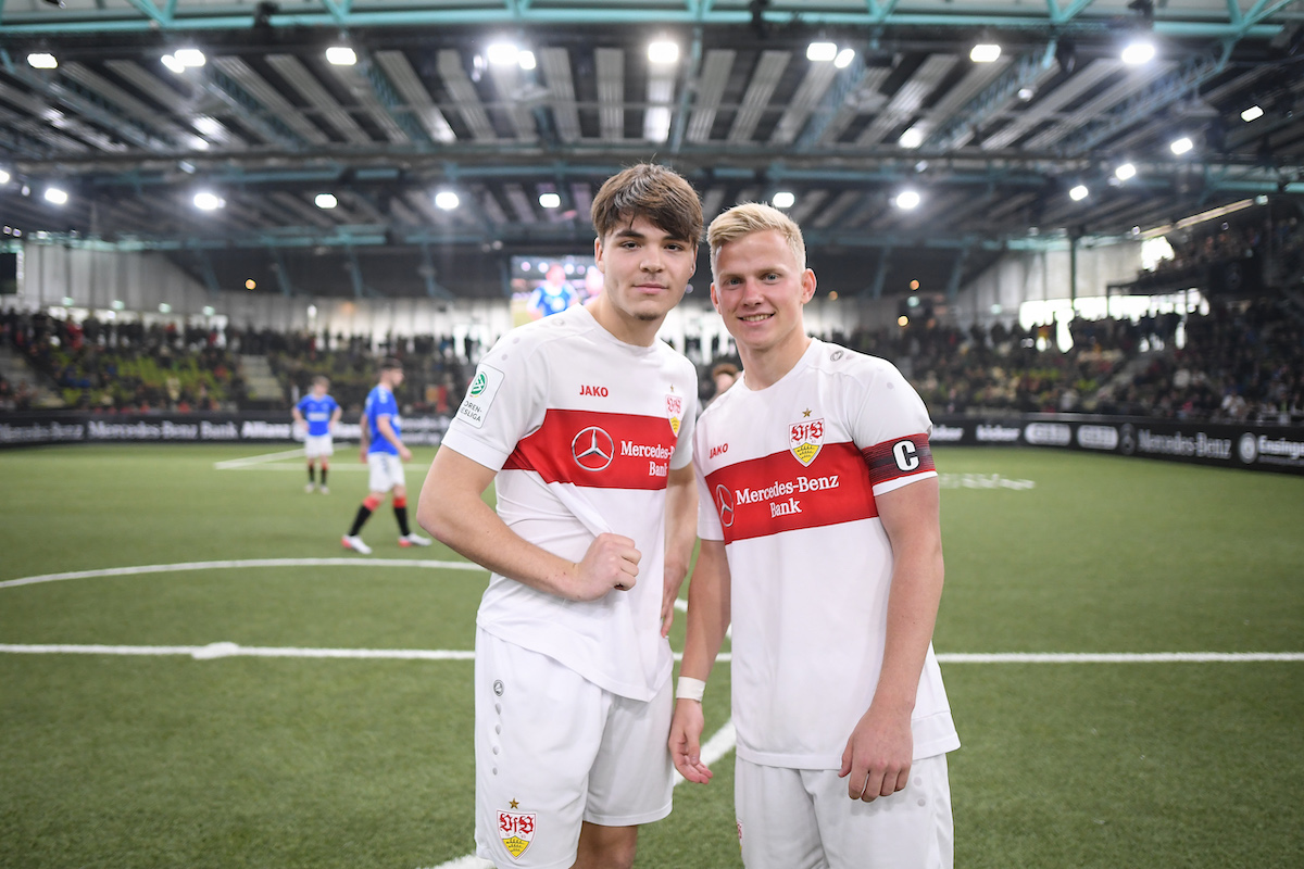 vertikalpass's tweet photo. Platz und drei und trotzdem klare Gewinner beim #MBJC20: Die U19 von @jungundwild https://t.co/BjdhT5jSkr