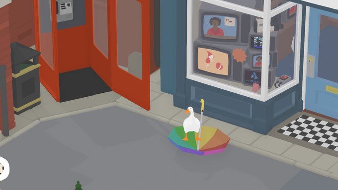#UntitledGooseGame #NintendoSwitch https://t.co/405kdbVXMf<a href="/tag/untitledgoosegame"class="tags">#UntitledGooseGame</a><a href="/tag/nintendoswitch"class="tags">#NintendoSwitch</a>