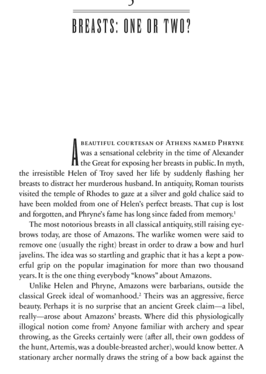 amayor's tweet photo. @azrimkeit @candidamoss Chapter 5 of #TheAmazons is devoted to #AncientAmazon's breasts! https://t.co/jgrmI8UPGN