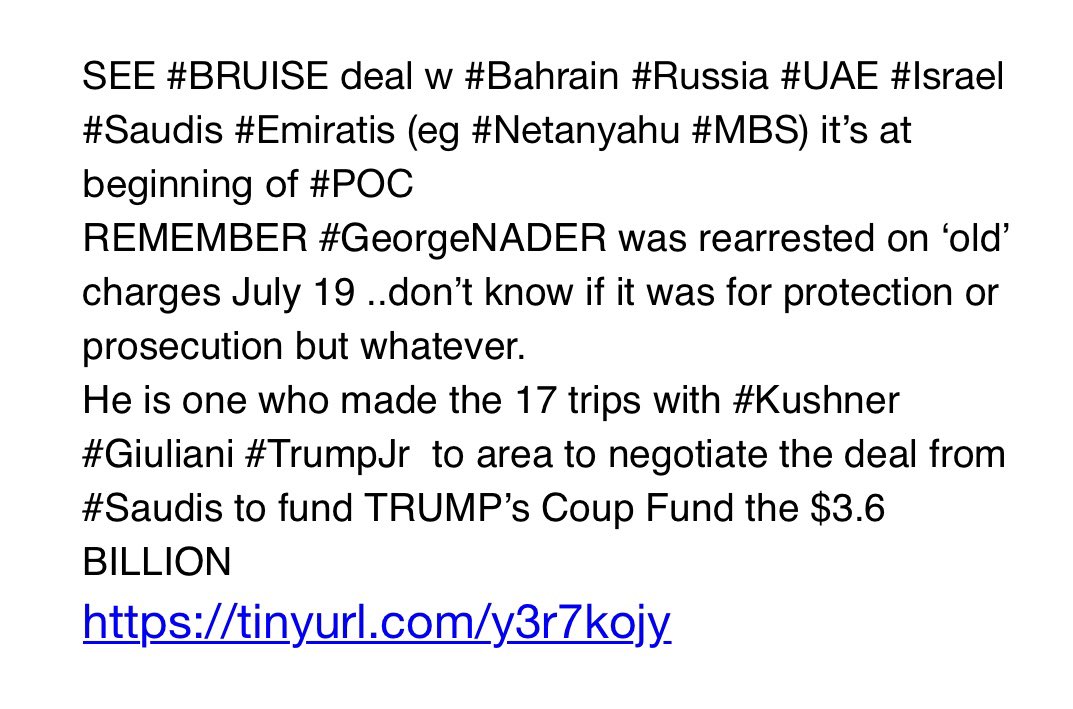 LOrion's tweet photo. OOPSY #Israel  #ElectionsHaveConsequences you backed #Netanyahu who has major role in Six #BRUISE country #RedSeaDeal as per @SethAbramson in #POC https://t.co/UNdlND5GAY now #Iran gearing up to produce Atomic Warheads cuz #ImpeachedPresidentTrump eg #IMPOTUS took out #Suleimani https://t.co/nug7VBlsJx
