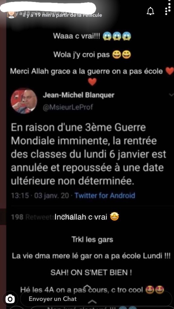 tiidjaane's tweet photo. Bon les gens du FCSnap, vous pouvez arrêter d'être con #WWIIl #fcsnap #BeSmartPlease https://t.co/zK4owgjWUj