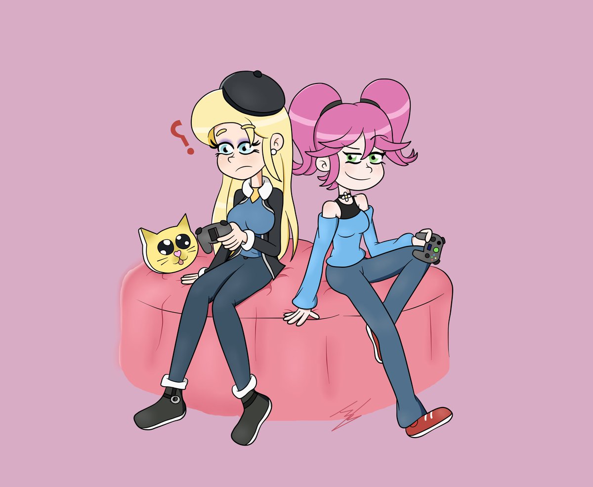 Pepemay9315's tweet photo. First post and drawing of this year
I wanted to start with something of my own, so I drew my two ocs and with a more mine style.
#Original #originalcharacter #mystyle #mywork #mycharacters #myartwork #drawing #morganne #hana #Control #2girls #cat https://t.co/aqBa7C3vw6