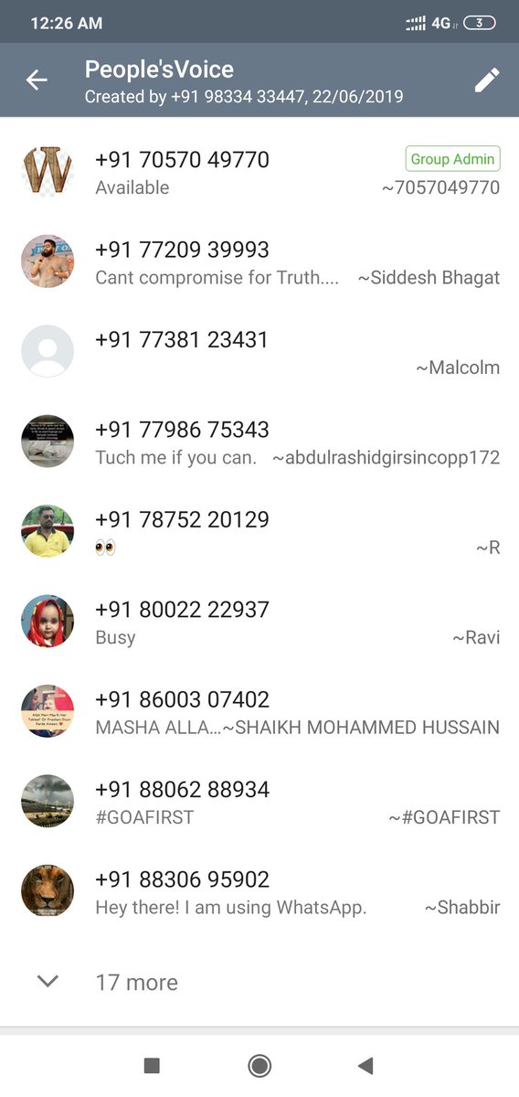 mansrightsactiv's tweet photo. To 
@DelhiPolice 
@LtGovDelhi 
@rajnathsingh @AmitShah @dpc_ccc_delhi @Cybercellindia 
@KapilMishra_IND @rsprasad 
यह व्हाट्सएप ग्रुप लोगों में बहुत अफवाह फ़ैला रहा है,
आप लोगों से विनती हैं जल्द से जल्द कोई ठोस क़दम उठाए 🙏
ओर अफवाह फैलने से रोके 🙏 https://t.co/4eilDWWCFk