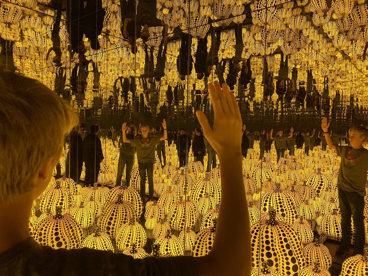 thaddeusrex's tweet image. #KusamaNewfields