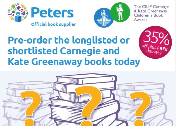 Petersbooks's tweet photo. Get set for Carnegie and Kate Greenaway shadowing in 2020. Pre-order your longlisted or shortlisted titles today to save 35% and get the books as soon as the lists are revealed! https://t.co/n7SbSPjTYE https://t.co/Smo5y5gK14