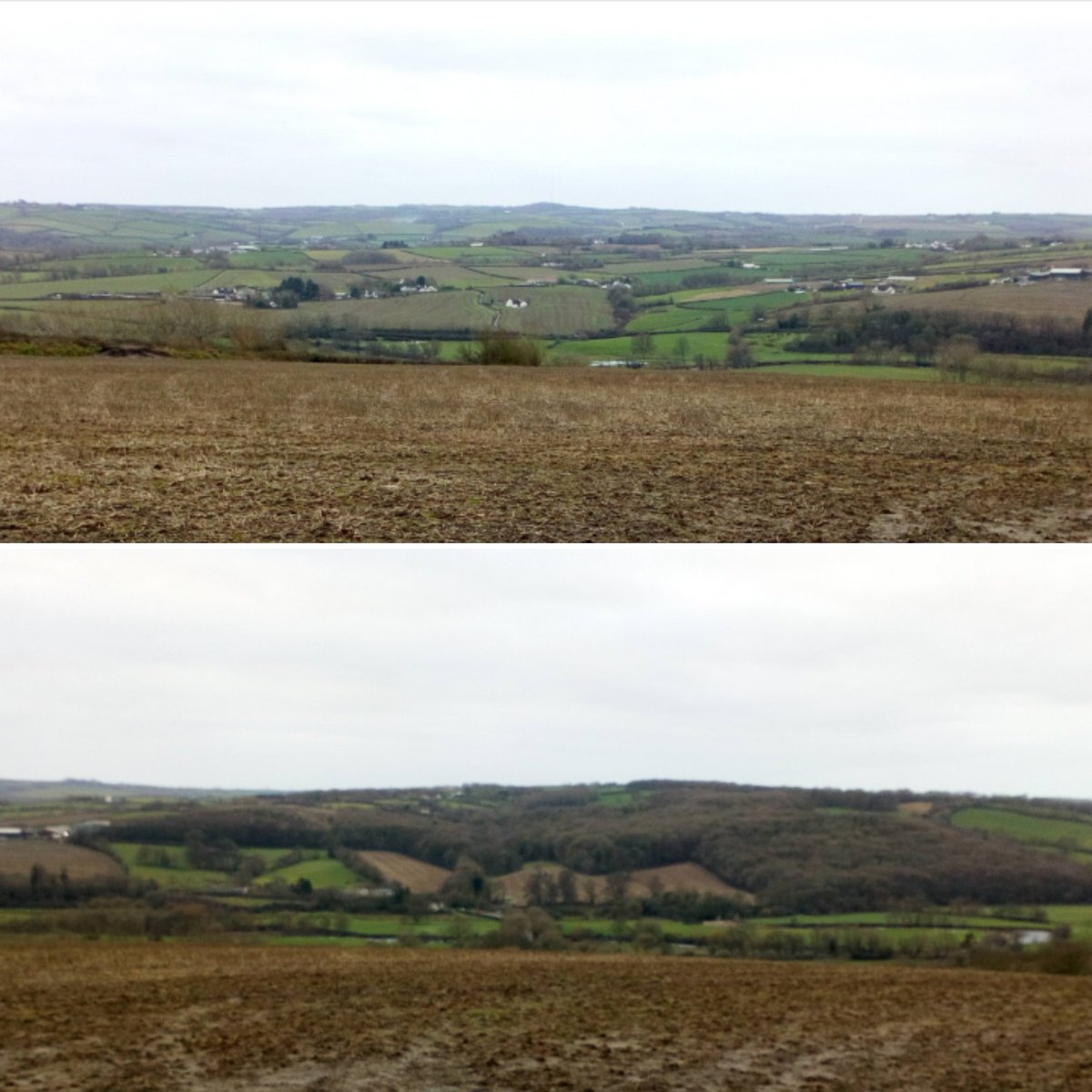 Sue_T2O's tweet photo. Grey, but dry.
#PatchworkFields,
#WalkThisWay
#NDevon https://t.co/2k0FjOBDnY