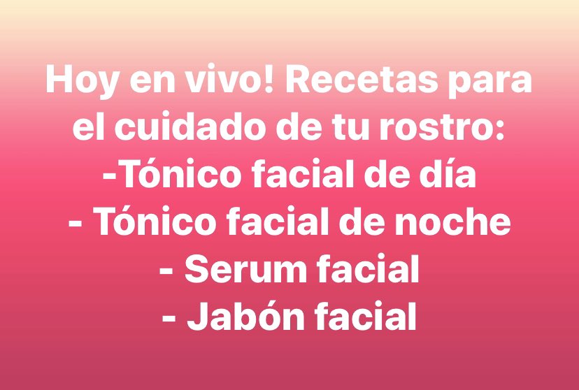 OilycareA's tweet photo. Nos vemos a las 8 de la noche �� en https://t.co/9BgjF1BO3m

Verás una probadita de lo que será el Make &amp; Take del sábado 18 de enero... confirma conmigo tu asistencia para el evento❣️#oilycarebyara #aceitesesenciales #youngliving #diy #make&amp;take https://t.co/LTj4fEjCXc