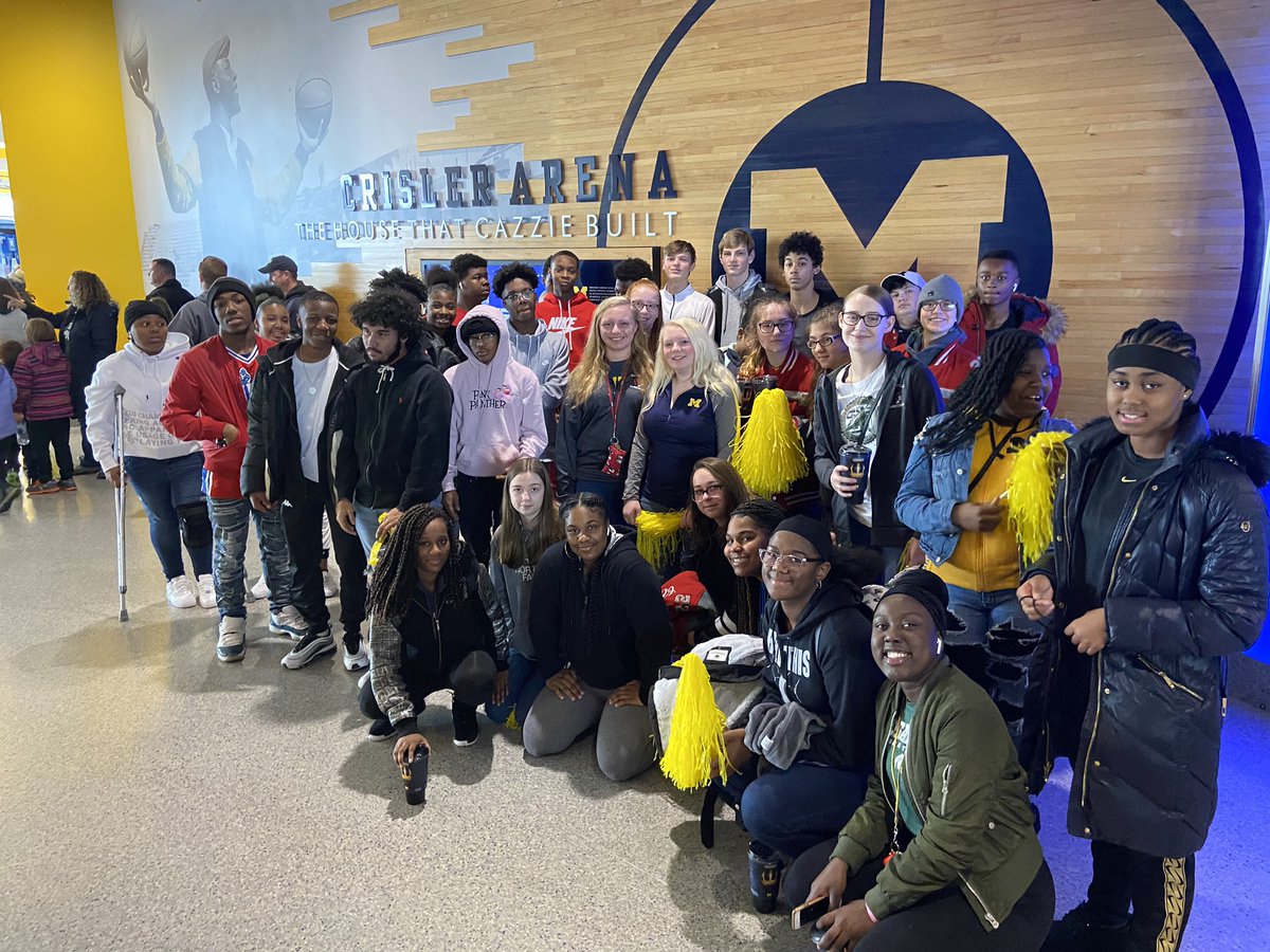 kalsheskie's tweet photo. CHS Basketball went to UofM today! #CSD_AllMeansAll @cvilletrojans https://t.co/G3uWKNSWR6