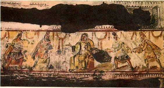GregoCasanova's tweet photo. @antigua_roma Representaciones con dos y cuatro Reyes Magos.
📸 Catacumba de los Santos Pedro y Marcelino, Roma. 
📸 Catacumba de Domitila, Roma.

Historia completa de la evolución iconográfica y de la historia de los magos. ⤵️📽️⤵️
https://t.co/LDpyxynL8L https://t.co/YTGAeeLHMJ