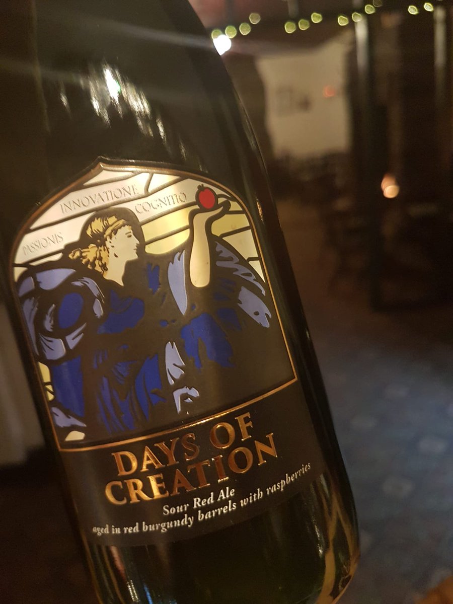 Sam's birthday. Just cracked this open. It's ace.