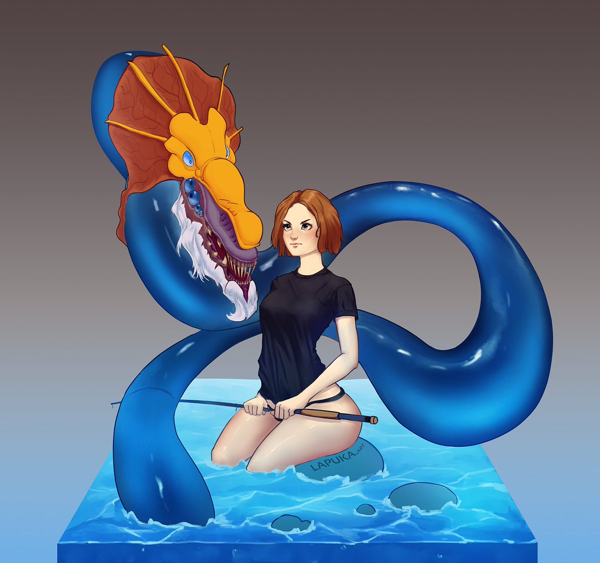 lapuka_art's tweet photo. New drawing :) #sillycreature #girl #digitalart https://t.co/WM62dDdgtz