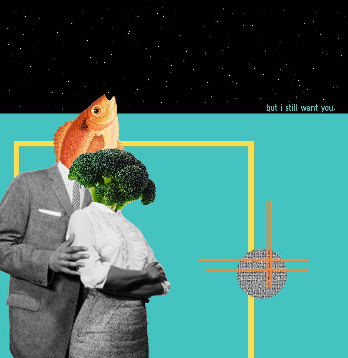 StBrendatalent's tweet photo. Check out new work on my @Behance profile: "but i still want you" https://t.co/V4mICjTxVO #behance #collage #remix #photoshop #cutandpaste #quote #quoteoftheday #cheesyline #fish #brocolli https://t.co/8UeUOPgUev