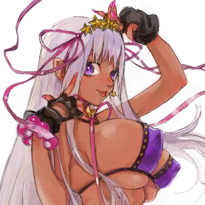 あけましておめでとうございます。あまりに水着BBちゃんが来なさすぎるので急いで描きました。描いたら来るって聞いている。 