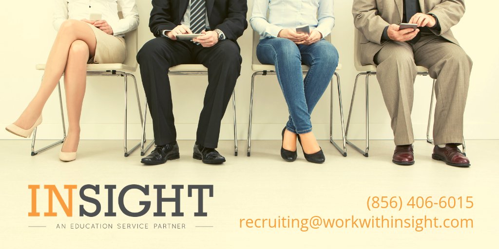 WorkWithInsight's tweet photo. The Insight Team is here to help you through the entire hiring process so you can start working as a substitute in your local school! Contact our office anytime at recruiting@workwithinsight.com for help with your application. #WorkWithInsight https://t.co/2s8v5Ft0vB https://t.co/DmWDb4tNYk