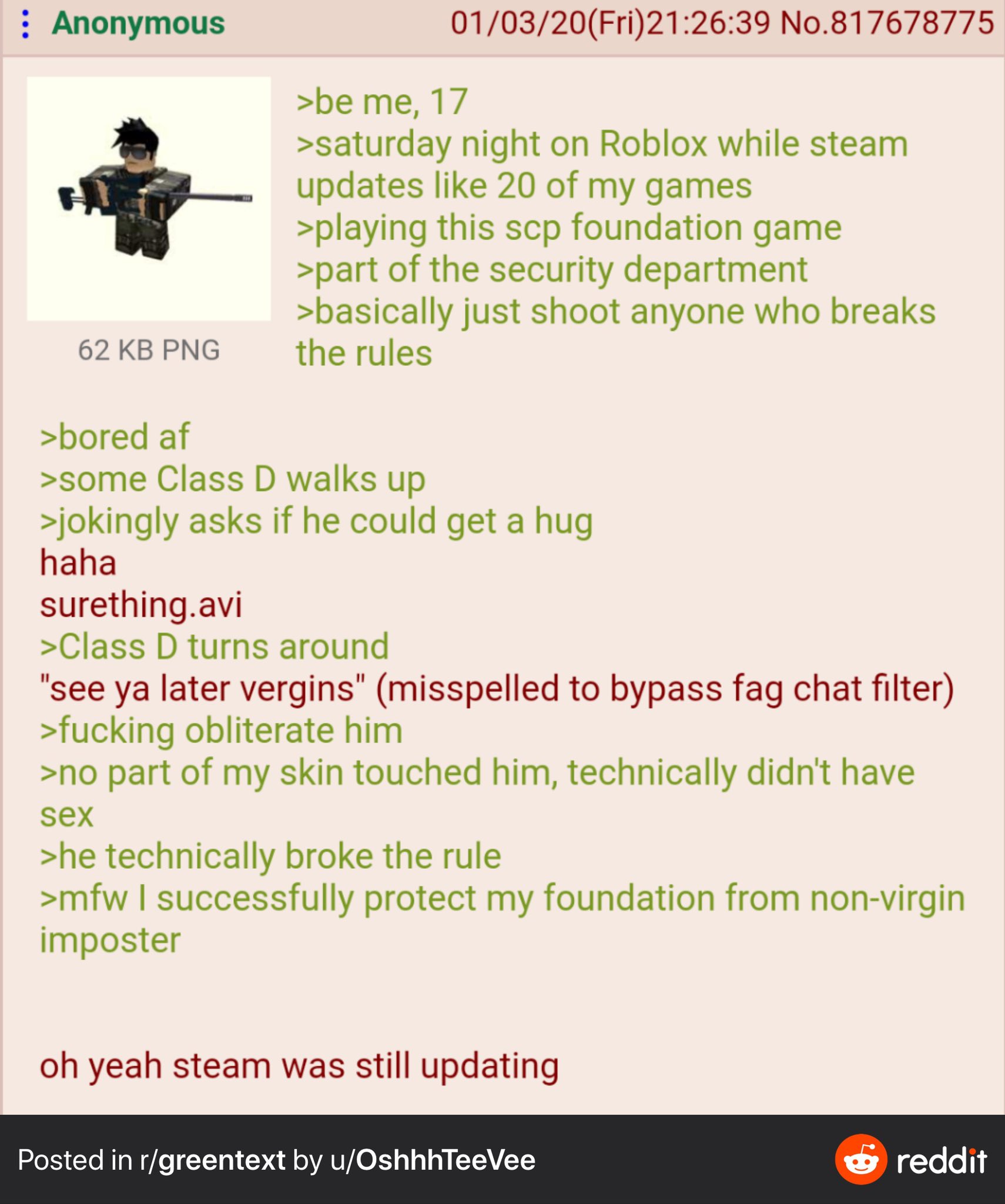 Anon plays Valorant. : r/greentext