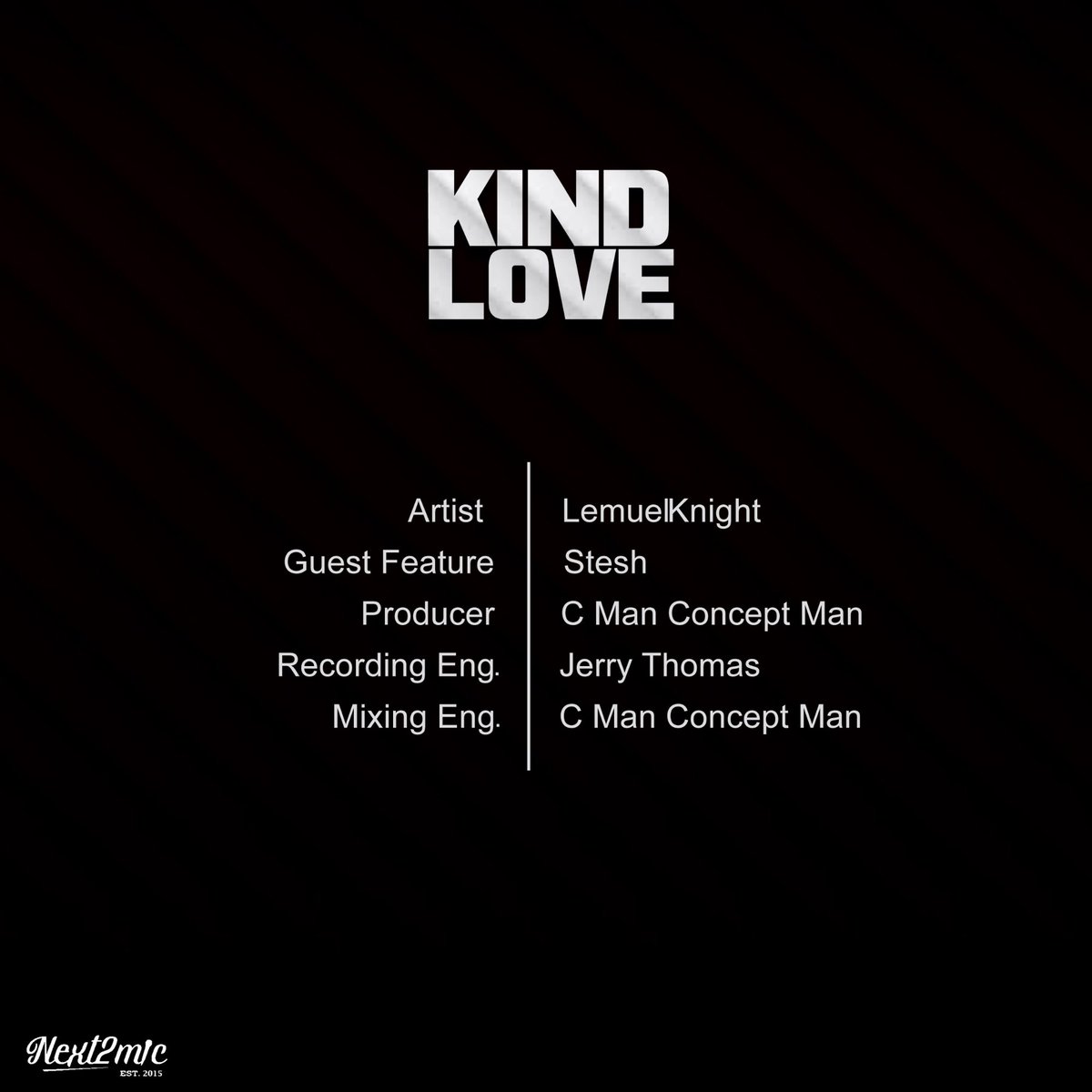 lemuelknight's tweet photo. π’π’π’
New MusicπΆ π OUT
DL&RT
'Kind Love'
@lemuelknight X Stesh
https://t.co/7bYO0OgnRi
#KindLove #SuperStarMusic #SuperStarLendo #Next2Mic Iran #TachaNLNT #CHEFOR
@advancedhiphop @PromoteArewa https://t.co/dEzWtTydTk