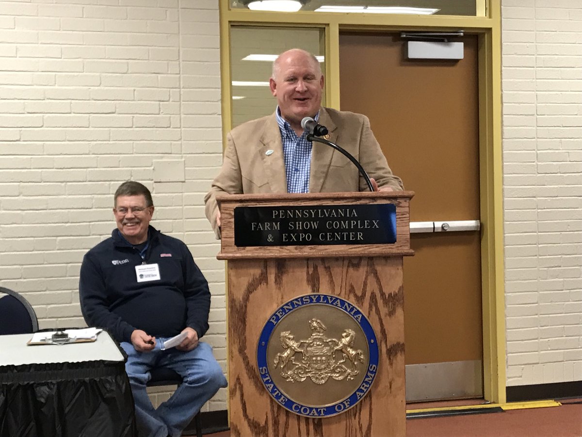 CongressmanGT's tweet photo. Kicking off my 10th annual #Agriculture Congressional Listening Session joined by ⁦@SenatorCasey⁩ ⁦@RepScottPerry⁩ ⁦@RepMeuser⁩ ⁦@RepJohnJoyce⁩ @RepFredKeller⁩ &amp; #Pennsylvania Ag Secretary Redding at #FarmShow2020 at 104th #PAFarmShow #FarmShowComplex https://t.co/EssB5vrZVC