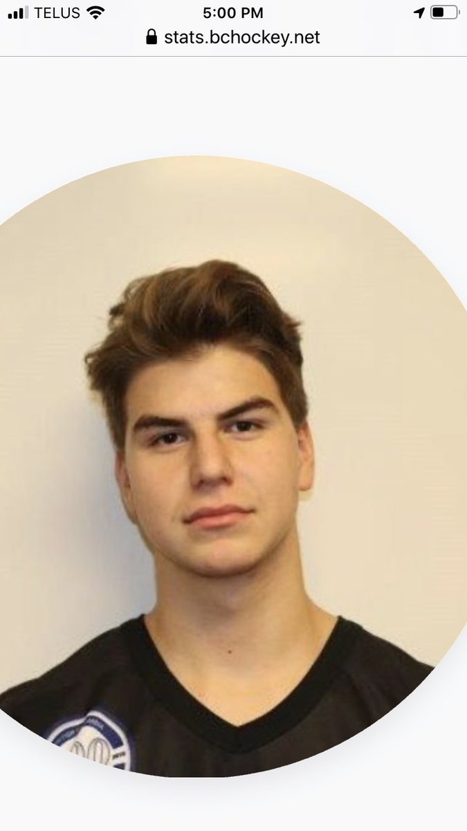 Gavin Damstrom gets his first KIJHL goal playing with <a href="/BVNitehawks/">BVNITEHAWKS</a>   Second star!!!