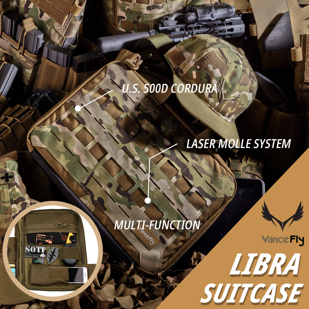 Vancefly1's tweet photo. Big enough for 13 inches laptop, web-MOLLE design maximizes the efficiency of storage. Check out more colors and details :)
.
Product Code : VA1SUSB001
Product Name : LIBRA SUITCASE
.
#vancefly #tactical #military #laptopcase #survival #extreme #outwear #daily #urban #activity https://t.co/bwB3z3olqC