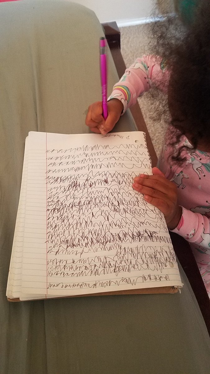 mrsthomaspaul's tweet photo. My daughter wrote me a story about a ghost in space. She even read it out loud, laughed here and there and told me she'll write me another one.😫😱🤗I'll always applaud her effort.👏🏽 #creativewriting #mystoryteller
#whatlanguageisthis https://t.co/Os7bDBoDP7