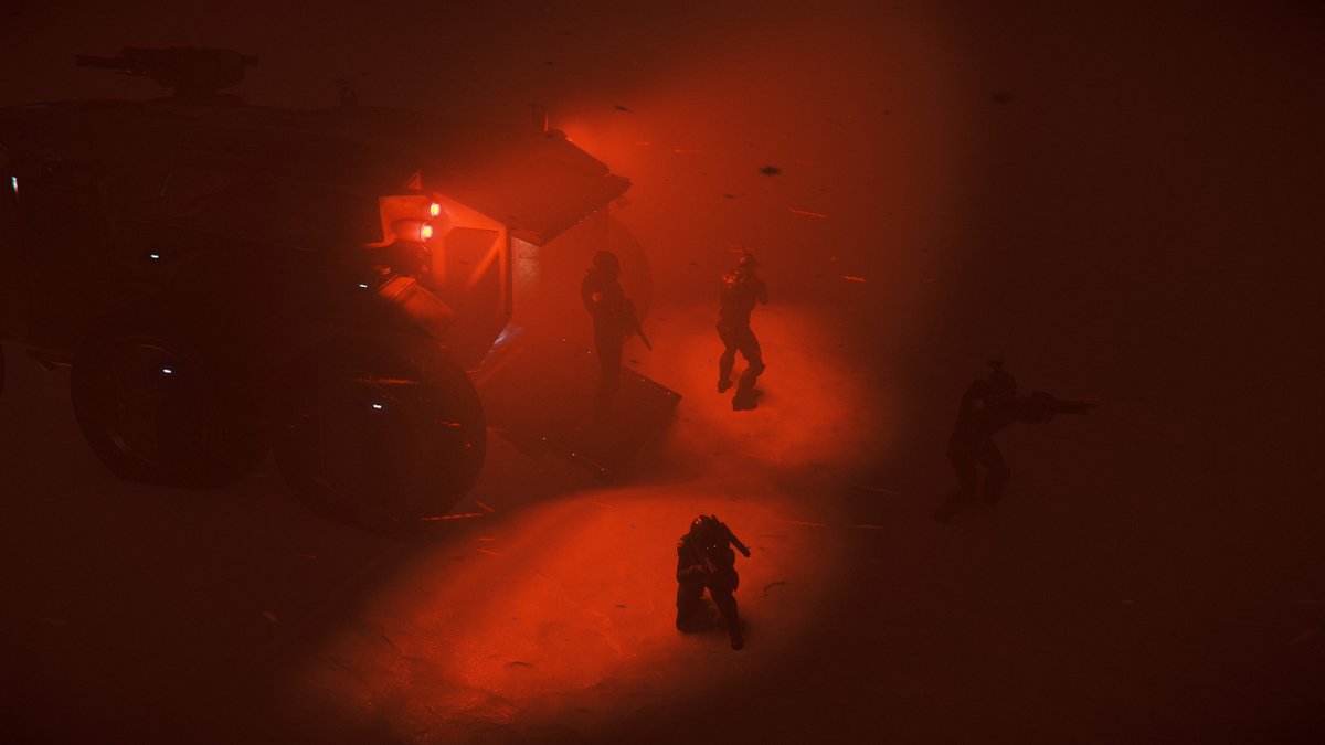 CaeciTV's tweet photo. Org photoshoot was lit! Like literally somebody had a red light on us the whole time. Thanks for joining me during the unscheduled stream. Back at it again tomorrow during the usual time. RIP weekend...
#screenshots #StarCitizen 
@AtlasDefenseOrg @TheSpaceCoder1 https://t.co/pQdxJNa8j8