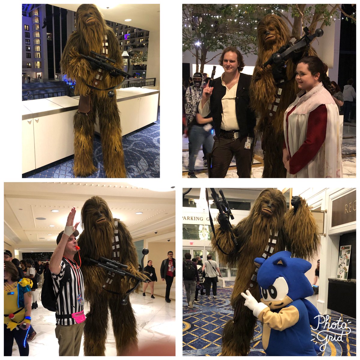 Had an amazing time at our first Magfest. We’ve lived here 9 years, can’t believe we waited this long! #magfest #chewbacca