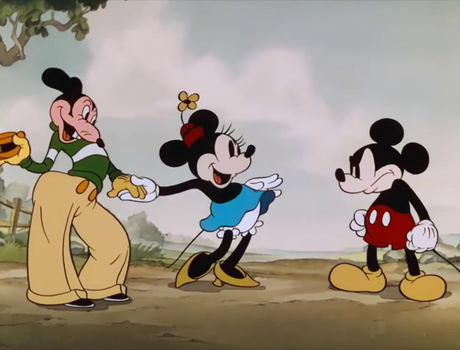 disney had an episode where a mouse in wide-legged pants stole slim-fit mickey's girlfriend