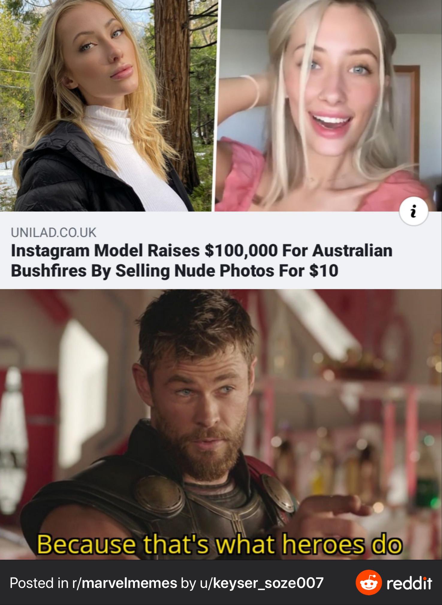 Nude instagram reddit