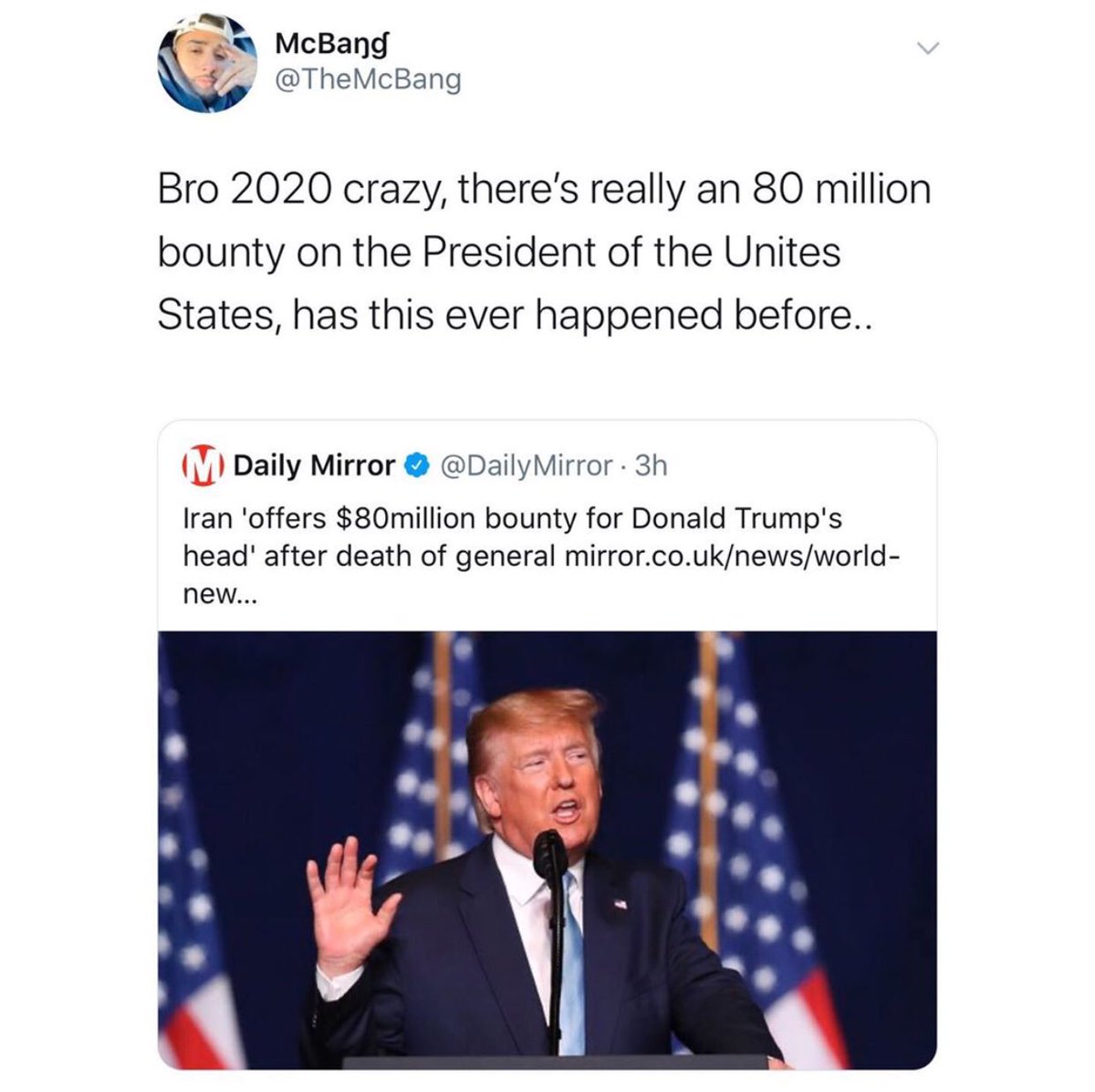 CaliClouds's tweet photo. #2020 bout to be a crazy year. https://t.co/vE9ijmtqDg