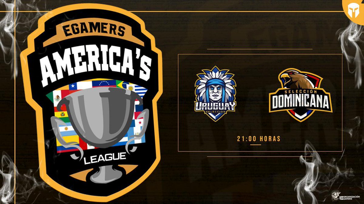 Empezamos el año con la <a href="/eGamersGG/">eGamers 🇨🇱</a> America´s League, con el partido entre:

<a href="/UruguaySelecc/">Selección Uruguaya CR</a> 🆚 <a href="/SeleccionRD_CR/">Seleccion Dominicana CR 🇩🇴</a> 

                           21:00

youtu.be/jyNqLg1wkhI