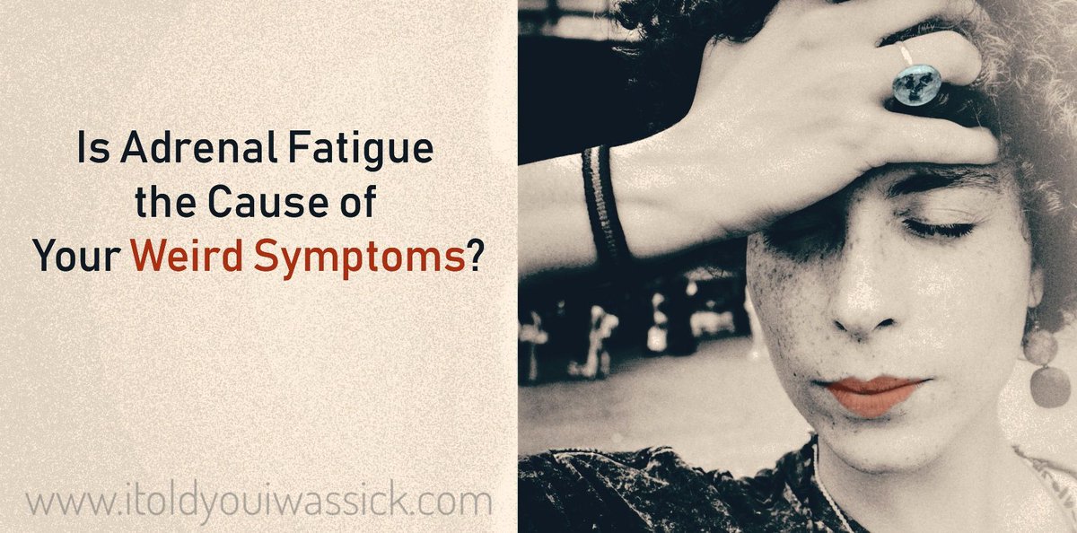 Is Adrenal Fatigue the Cause of Your Weird Symptoms?: buff.ly/2VESJ9A #adrenalfatigue #fatigue #tired #alwaystired #weirdsymptoms #mysterysymptoms #spoonie Please RT