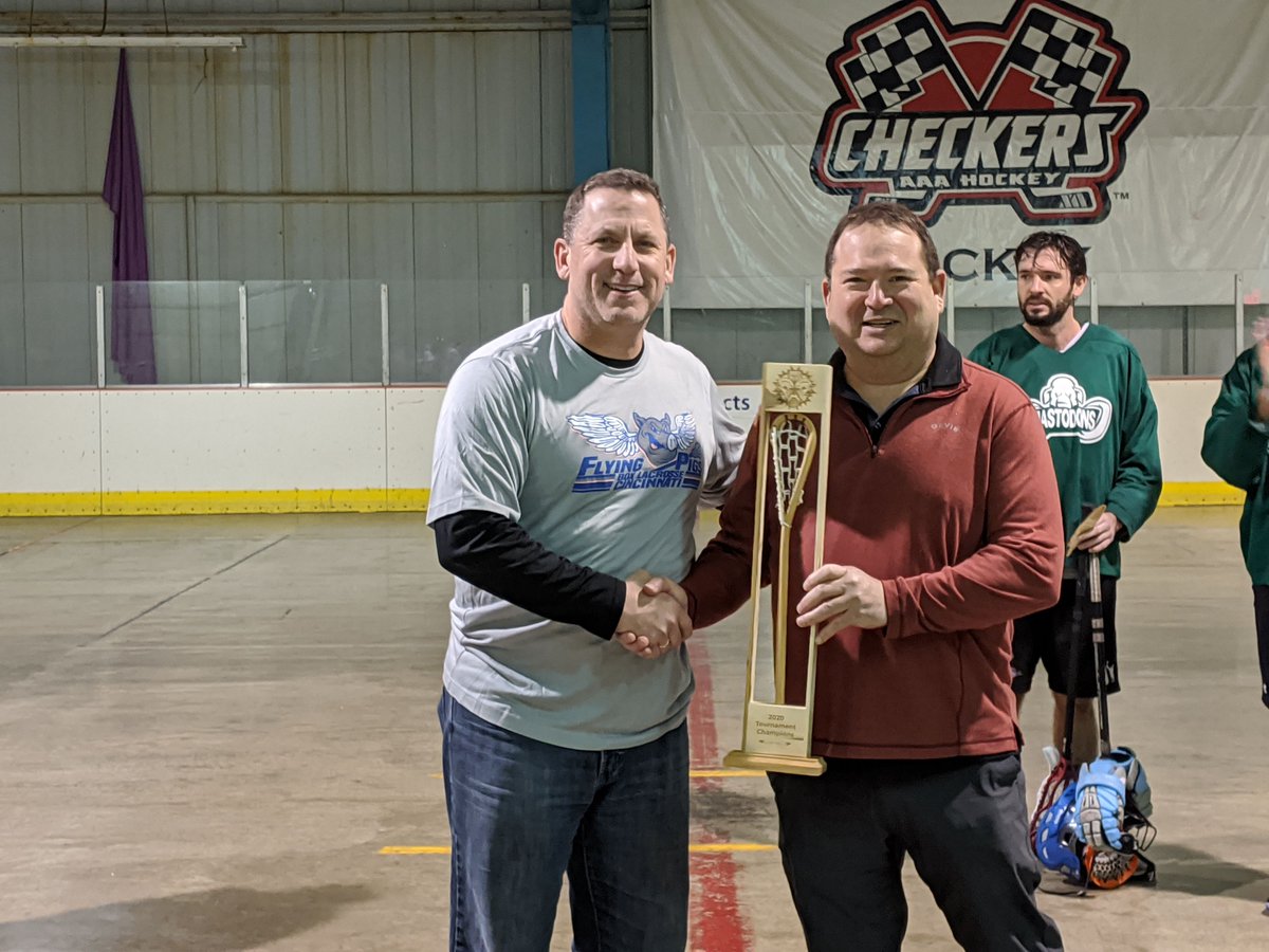 bearpawlax's tweet photo. The Cincinnati Flying Pigs take the 2020 Border Wars by edging out a very tough Missouri Mastadons team 7-6.  #3peat.  Thanks to all the teams for a great tournament! https://t.co/eseJssH7FE
