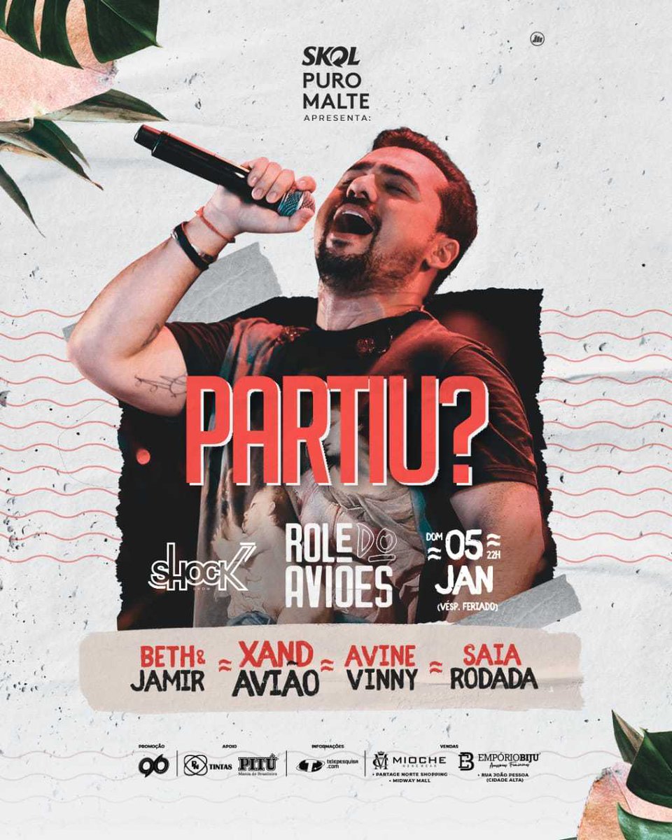shockcasashow's tweet photo. Estão preparados pra esse Rolê?? Então partiu 📢🙅♂💥
.

📌 Lojas Mioche (Partage Norte Shopping e Midway Mall)
📌 Empório Biju (Rua João Pessoa - Centro).
📌 Vendas Online (https://t.co/Xf3VER0OE4) https://t.co/ruXzYdvThP