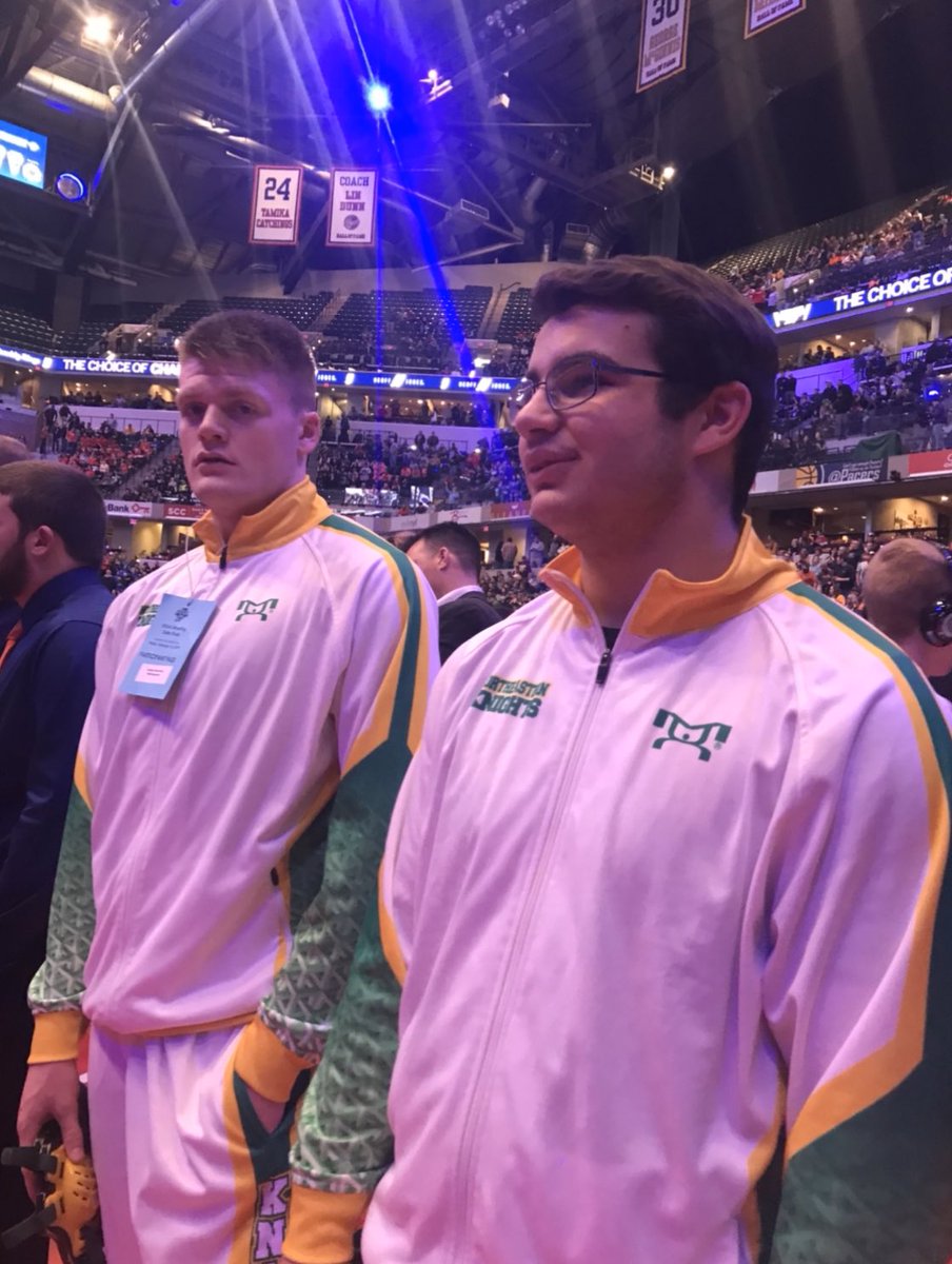 NHS_Wrestling17's tweet photo. After checking the records it appears that Josh Berger earned his 100th career win in the finals of the Spartan Classic last week. Cullen Browning accomplished the same feat the week prior at the New Castle invitational. An amazing accomplishment for both! https://t.co/9xwjEZNItC