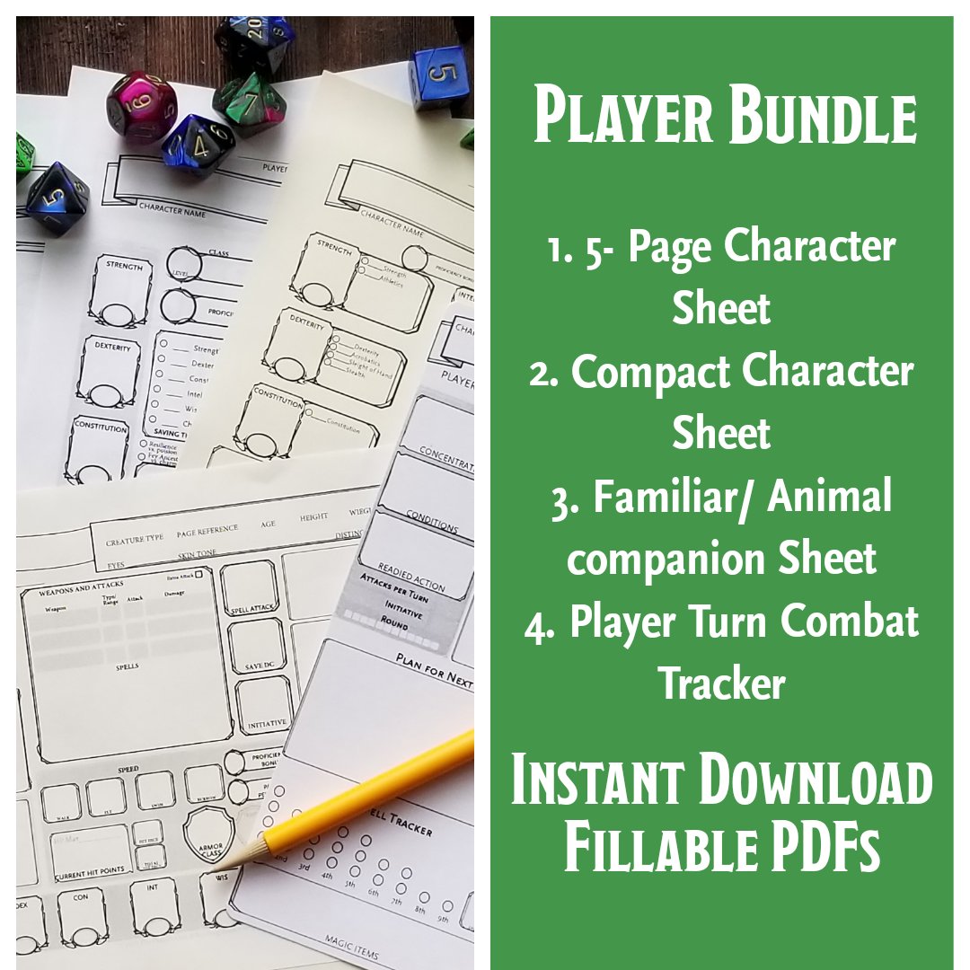 theorderlyowl's tweet image. Shop Update!!! New PDFs and Bundles now available. As well as new Wet/Dry erase inserts for journals!
etsy.com/shop/theorderl…

Visit our shop for journals and accessories for players and game masters alike! 
#dnd #pdf #fillable #charactersheet #dnd5e #penandpaper #d20 #campaign