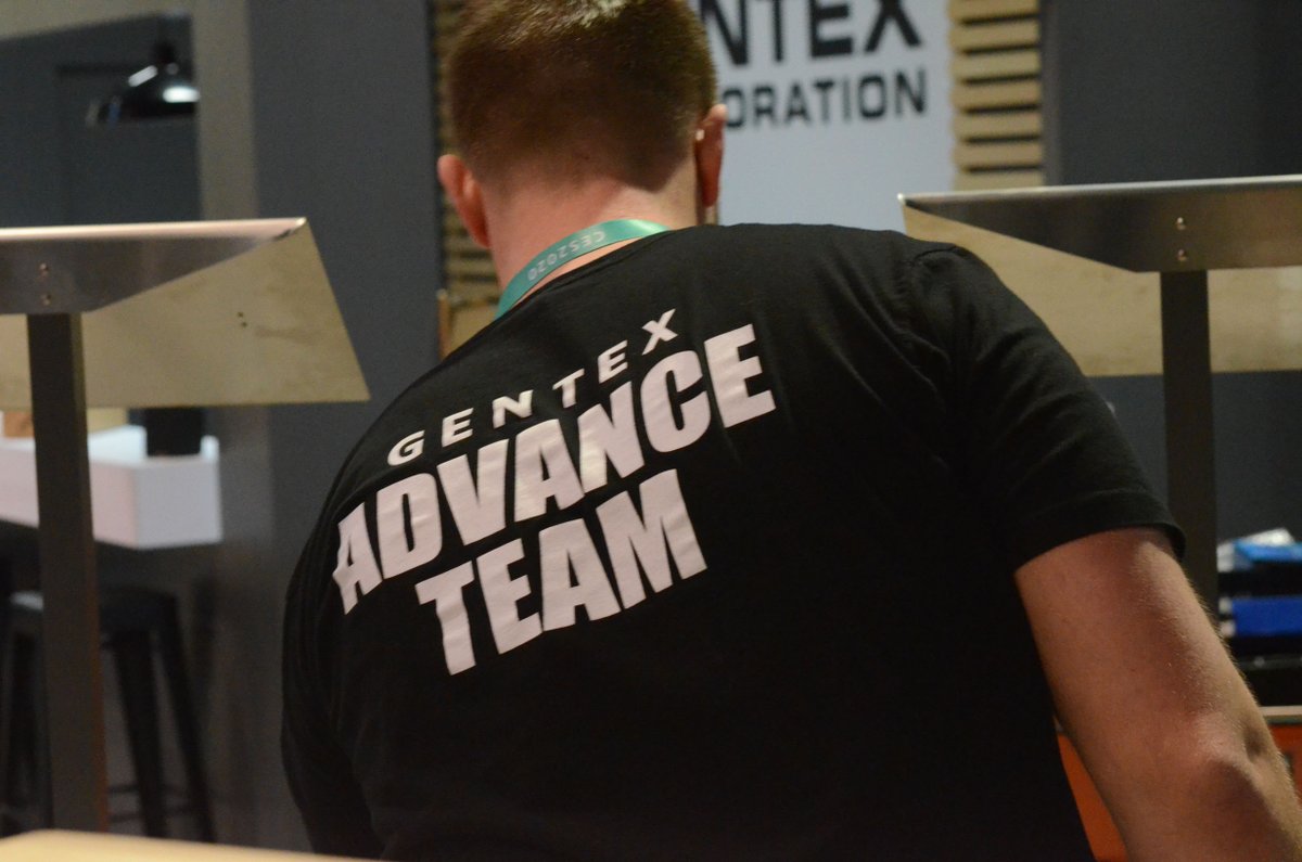 GentexCorp's tweet photo. We have so many new products to show @CES 2020—we needed more space! The Gentex advance team is setting up our new 1,700 square-foot booth in the North Hall of the Convention Center. #CES2020 #gentex #technology #digitalvision #dimmableglass #connectivity #LasVegas https://t.co/DaruXkIBjl